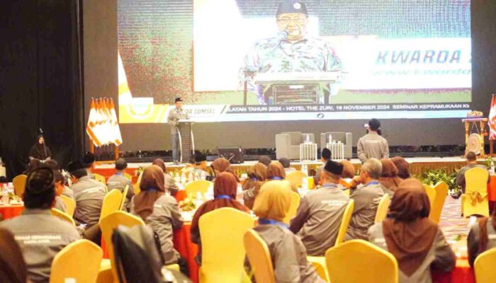 Kwarda Sumsel Gelar Seminar Kepramukaan, Perkuat Karakter Generasi Muda untuk Kemajuan NKRI