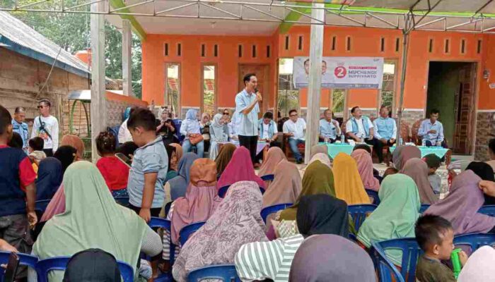 Masyarakat Pedamaran Timur Yakin Muchendi-Supriyanto Mampu Wujudkan Perubahan di OKI