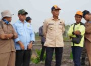 Pj Bupati OKI Tinjau Program Optimalisasi Lahan, Tekankan Pentingnya Komitmen Petani