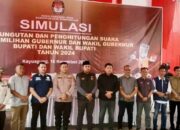 Simulasi Pemilu oleh KPU OKI, Persiapan Maksimal untuk Pilgub Sumsel dan Pilkada OKI 2024