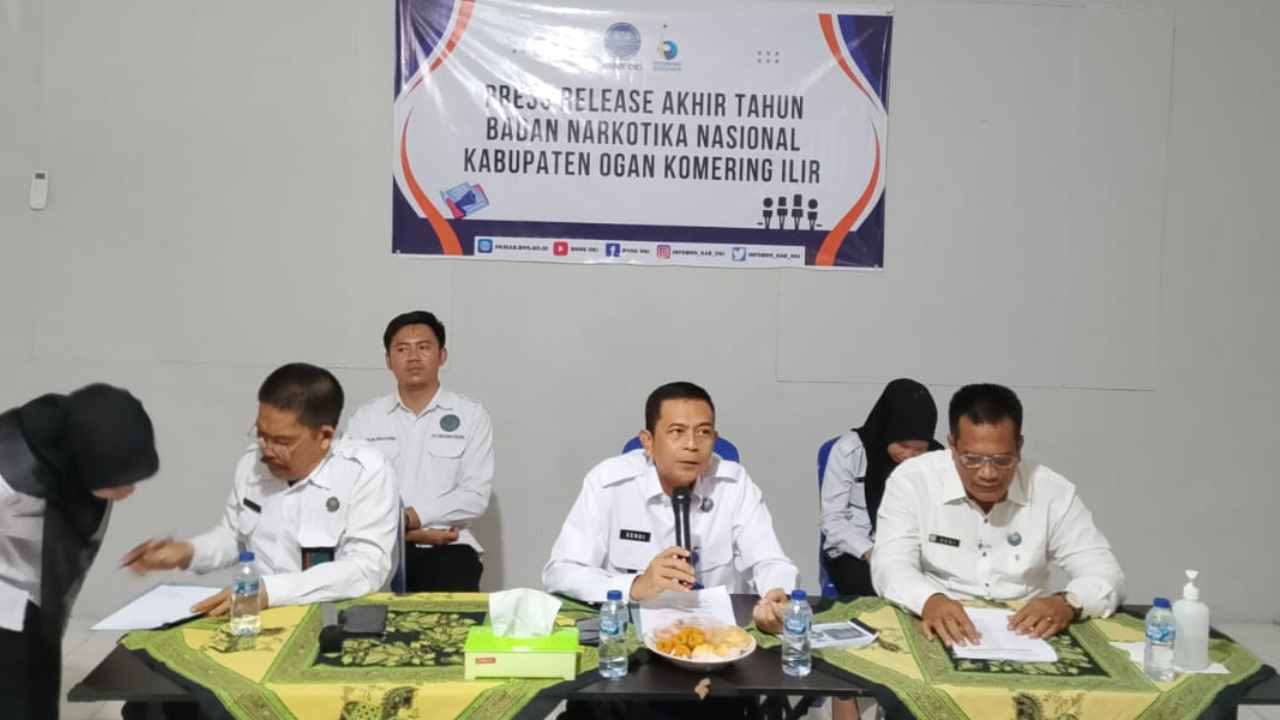 BNNK OKI Tutup Tahun 2024 dengan Kinerja Positif, Rehabilitasi 37 Pecandu dan Bentuk Dua Desa Bersinar