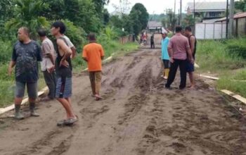 Jalan di Perumahan Al-Ghony Dicor, Warga Pertanyakan Kualitas dan Lebar Jalan