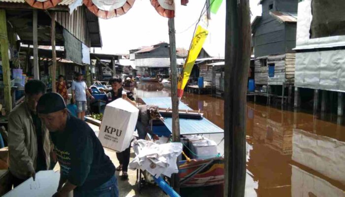 KPU OKI Jadwalkan Pemungutan Suara Ulang di Dua TPS Wilayah Perairan