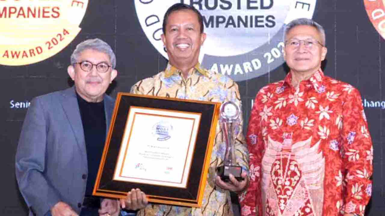 PT Bukit Asam Tbk Kembali Raih Predikat "Indonesia Most Trusted Company"