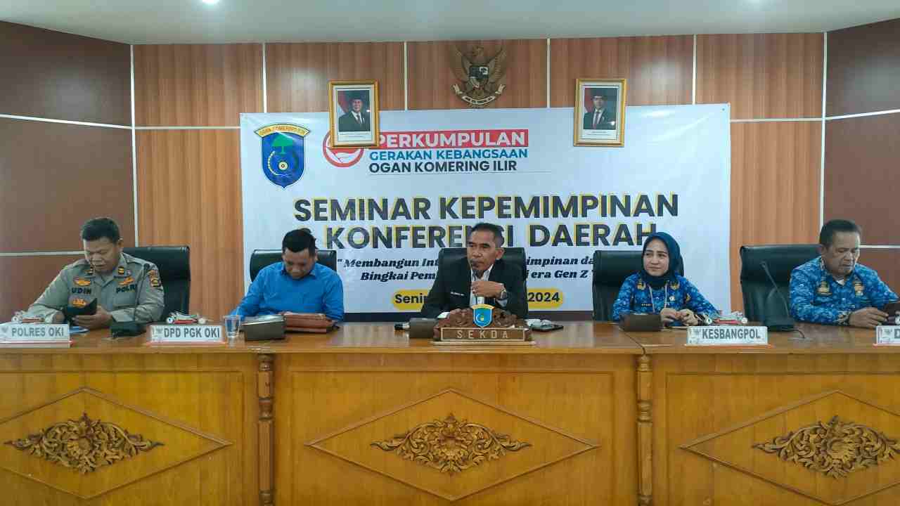 Pj. Bupati OKI Buka Konferda PGK, Kobarkan Semangat Kepemimpinan Pemuda di Era Digital