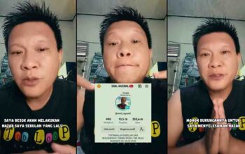 Konten Kreator OKI, Emil Ngemil, Akan Tunaikan Nazar Keliling Kayuagung Jalan Kaki Tanpa Bekal, Live di TikTok dan Bagi-Bagi Hadiah!