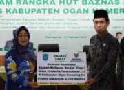 Baznas OKI Rayakan HUT ke-24 dengan Aksi Sosial dan Edukasi, Lomba, Sembako, hingga Susu untuk Penderita TB