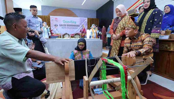 Galeri Dekranasda Palembang Dibuka, Panggung Baru untuk IKM Lokal Unjuk Gigi