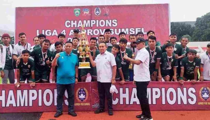 PS Palembang Ukir Sejarah Juara Liga 4 Sumsel, Target Tembus Liga 3