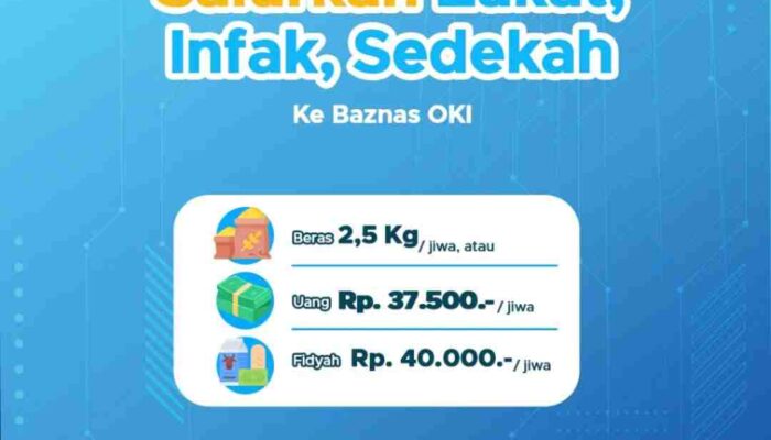 BAZNAS OKI Ajak Masyarakat Salurkan Zakat, Infak, dan Sedekah di Bulan Ramadan