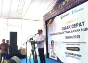 Genjot Target 100 Hari Kerja, Gubernur Herman Deru Luncurkan Program Gerak Cepat Perbaikan 2.500 RTLH di Sumsel.