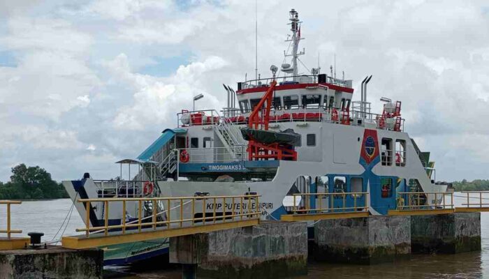 KMP Puteri Leanpuri Resmi Beroperasi, Buka Akses Tanjung Lago – Muara Telang Banyuasin