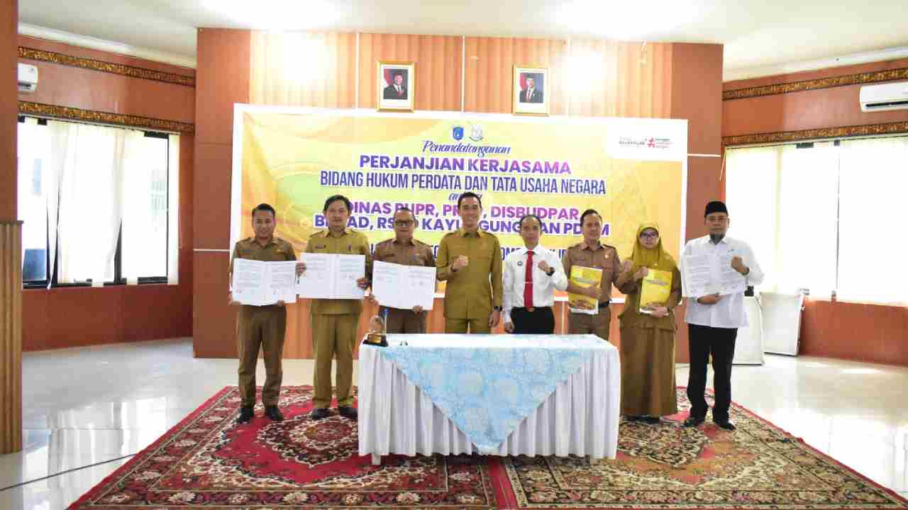 Pemkab OKI Gandeng Kejari Perkuat Kepastian Hukum Program Pembangunan