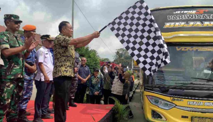 Pemprov Sumsel Lepas 25 Bus Mudik Gratis, Layani Rute Dalam dan Luar Provinsi