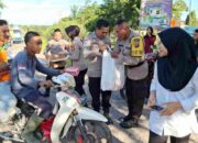 Polres Ogan Ilir Ulurkan Berkah Ramadan di Jalan Lintas, Takjil Gratis untuk Pengendara yang Berpuasa