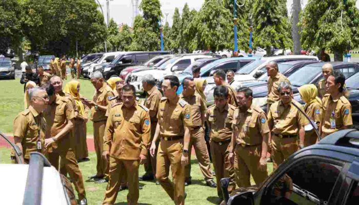 Tertibkan Aset Daerah, Bupati OKI Gelar Apel Kendaraan Dinas: Aset Negara, Tanggung Jawab Bersama