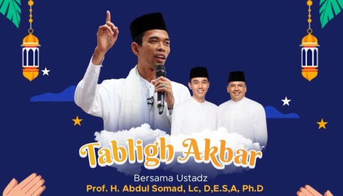Ustadz Abdul Somad Bakal Guncang Kayuagung di Tablig Akbar Ramadan OKI Fest 2025