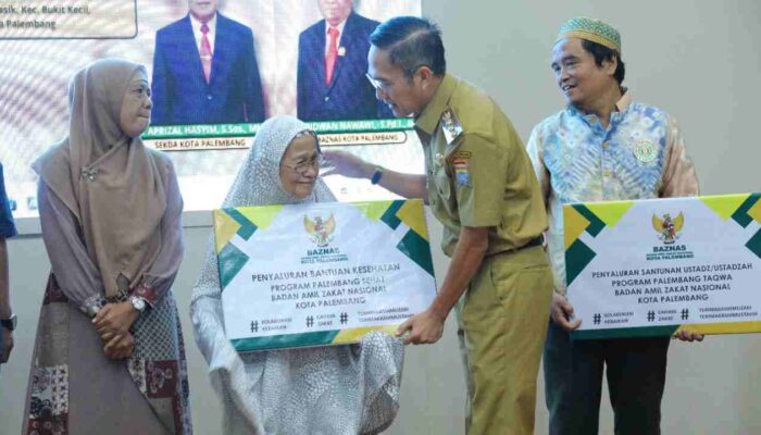 Wali Kota Palembang Pimpin Gerakan Palembang Berzakat, Ajak ASN Tingkatkan Kontribusi untuk Masyarakat Kurang Mampu
