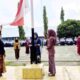 Anggun Berkebaya Pimpin Upacara Bendera Hari Kartini, Siswi SMPN 1 Pedamaran Tunjukkan Semangat Emansipasi