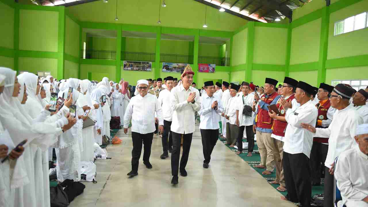 Dibuka Bupati Muchendi, 495 Calon Jemaah Haji OKI Ikuti Manasik