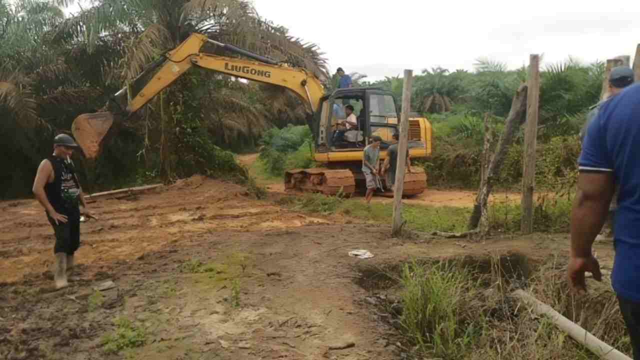 Lahan Sawit 112 Hektare Milik 53 KK di MUBA Diduga Dirampas Oknum Mengatasnamakan Perusahaan, Akses Warga Diportal