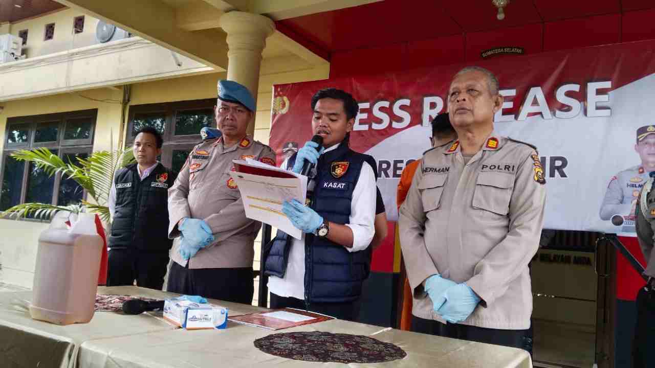 Pemilik Gudang BBM Oplosan di Ogan Ilir yang Terbakar Ditangkap Polisi