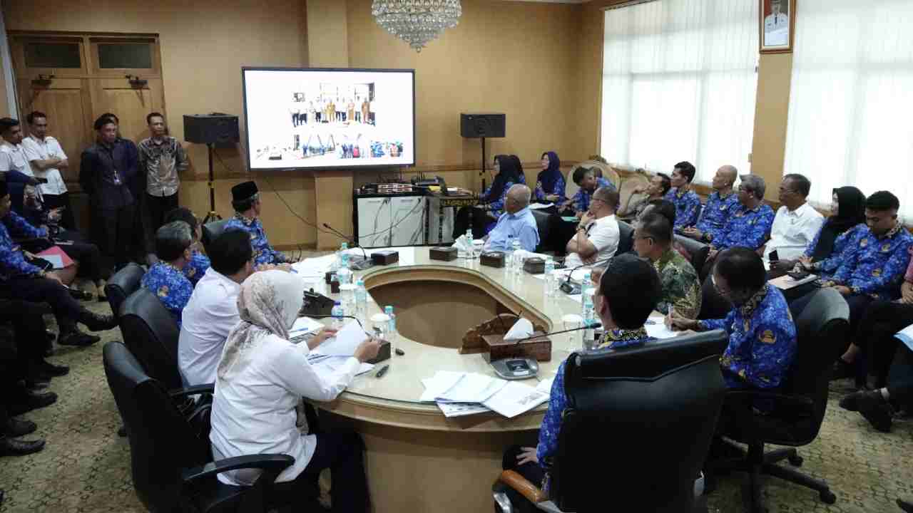 Percepat Akses Air Bersih, Pemkab OKI Gelar Rapat Koordinasi SPAM Air Sugihan Libatkan Multi-Pihak