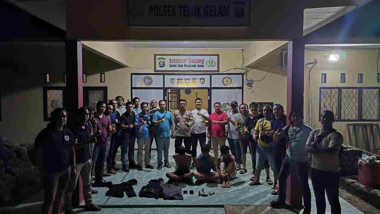 Terungkap dari Dua Laporan Kasus, Pelaku Curat Penganiayaan OKI Ditangkap Tim Gabungan Polisi di Teluk Gelam