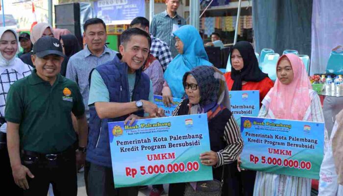Wali Kota Ratu Dewa Luncurkan Program Modal Usaha UMKM Palembang dengan Subsidi Bunga 0 Persen, Cegah Warga Terlilit Rentenir