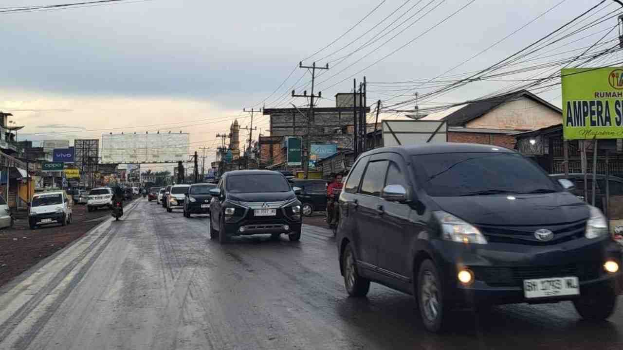 Arus Balik Mudik di Jalintim Palembang-Jambi Terpantau Ramai Lancar pada Jumat 4 April 2025