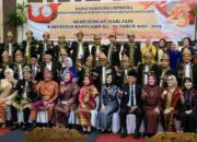 Bupati Muba H M Toha Hadiri Paripurna HUT ke-23 Kabupaten Banyuasin di Pangkalan Balai