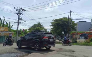 Jalan Rusak Parah di Simpang Lembayung Lahat Kembali Makan Korban, Lebih Dari Lima Kecelakaan Terjadi Sepanjang 2025
