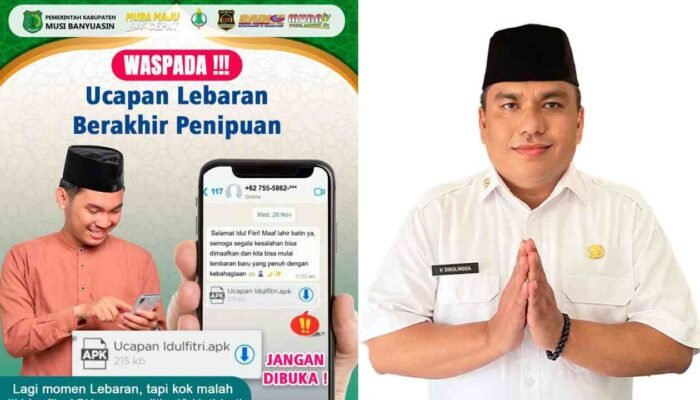 Jelang Idul Fitri, Kadis Kominfo Muba Herryandi Sinulingga Ingatkan Warga Waspada Ancaman Siber Modus APK Jahat