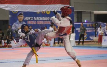 Kejuaraan Mok's Taekwondo Championship Piala Danlanal Palembang Libatkan Ratusan Atlet, Meriahkan HUT ke-64 Lanal