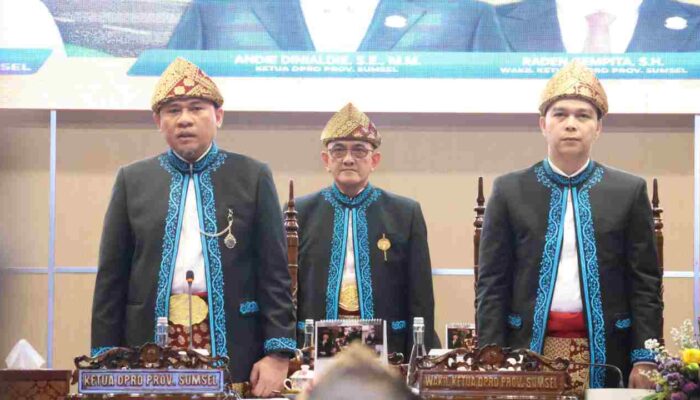 Ketua DPRD Sumsel: Hari Jadi ke-79 Provinsi Momentum Perkokoh Tekad Jadi Provinsi Terbaik