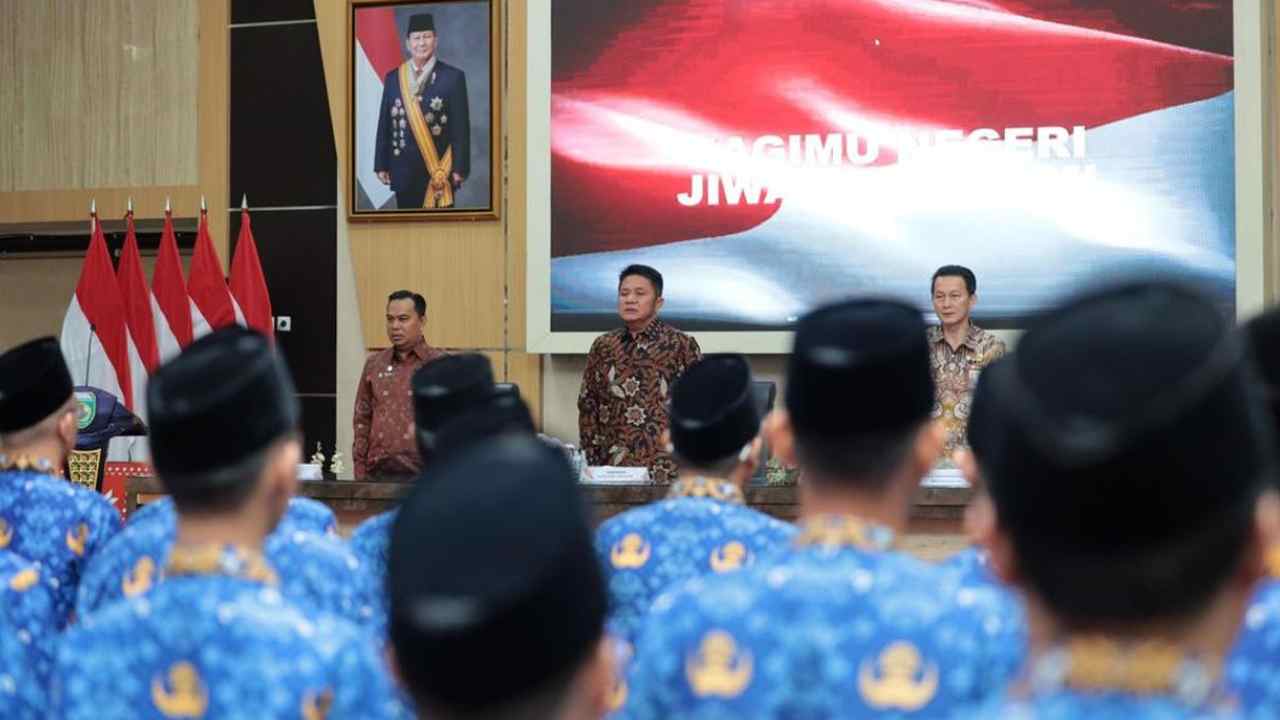 Lantik 101 CPNS Pemprov Sumsel, Gubernur Herman Deru: Jadilah Pelayan Masyarakat, Jangan Berharap Kaya Jadi PNS