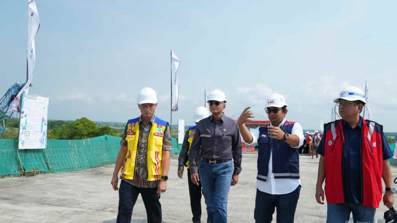 Menteri PU Tinjau Tol Palembang Betung JTTS Tahap II, Apresiasi Progres Konstruksi Capai 56,15 Persen