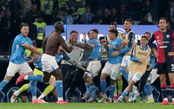 Napoli Kunci Scudetto Serie A 2024/2025 Setelah Kalahkan Cagliari 2-0