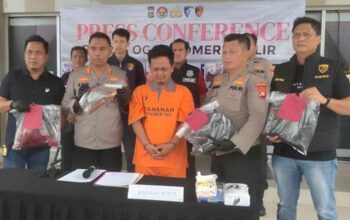 Pedagang Es di Kayu Agung Tewas Ditusuk Lima Kali, Pelaku Ditangkap Polres OKI