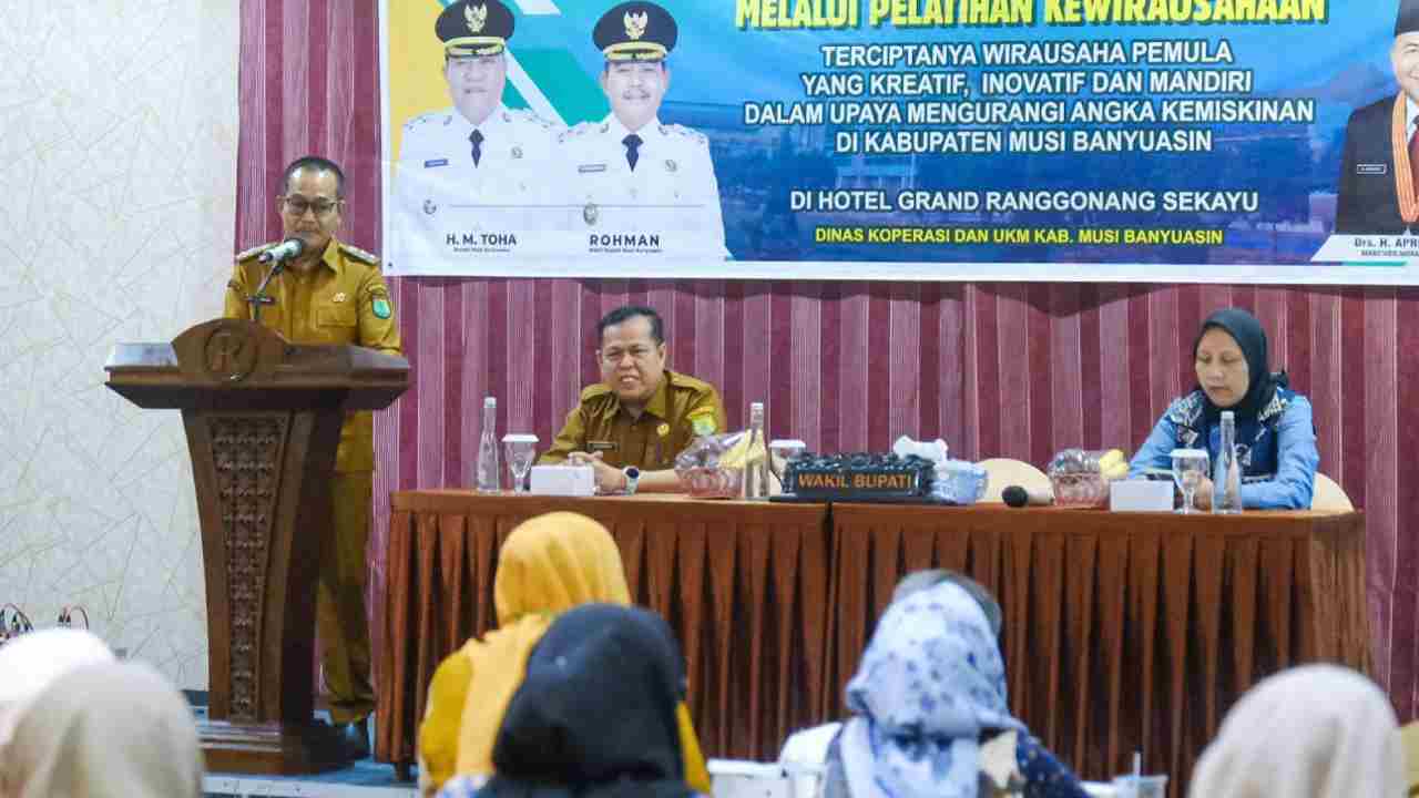 Pemkab Muba Gelar Pelatihan Kewirausahaan, Wabup Rohman Tekankan Pemanfaatan Ilmu untuk UMKM