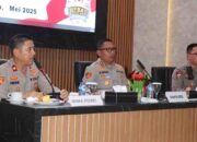 Polres Muba Gelar Anev Bulanan Dipimpin Kapolres, Soroti Peningkatan Pelayanan Masyarakat dan Kinerja Satuan