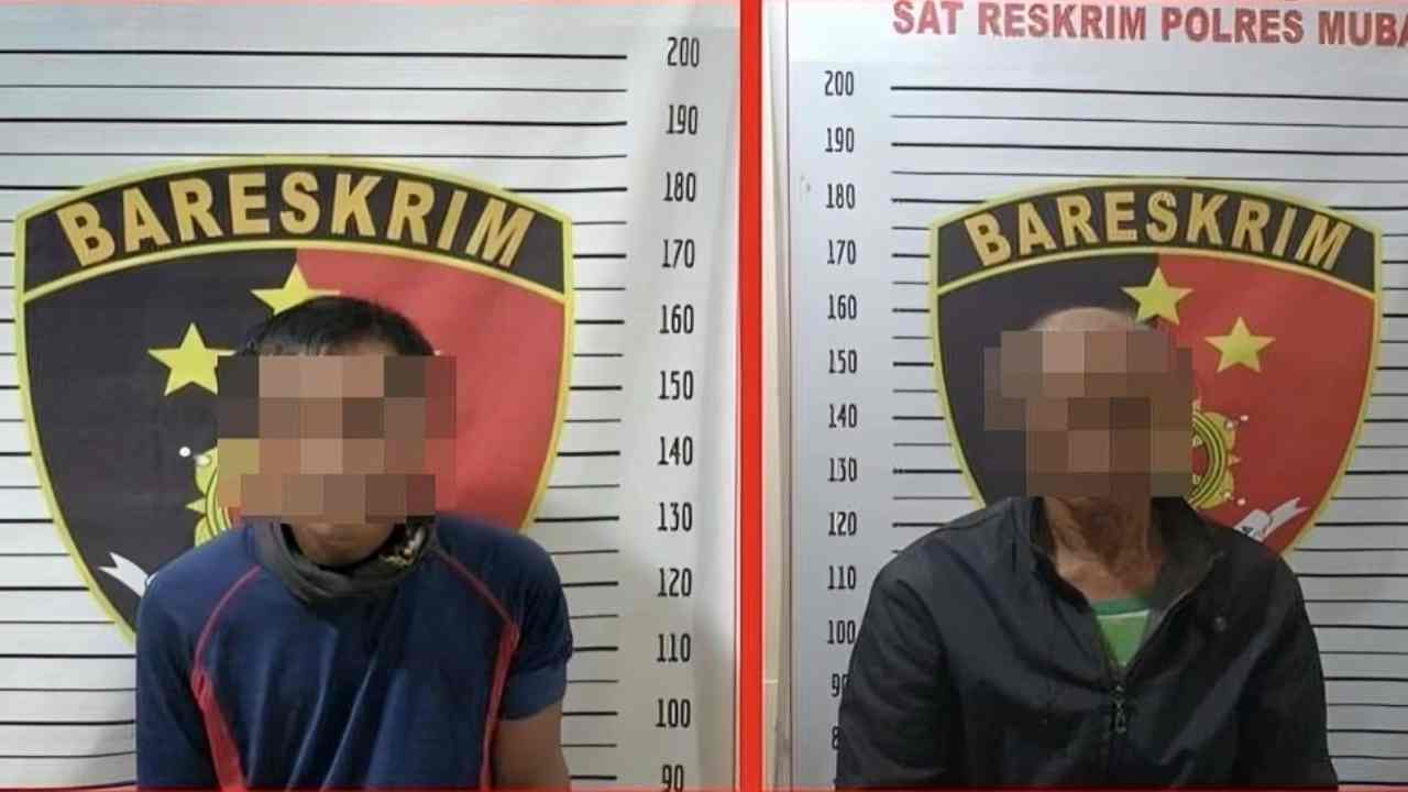 Bejat! Bapak Angkat dan Seorang Pria Ditangkap di Muba atas Persetubuhan Anak di Bawah Umur, Korban Hamil Dua Kali