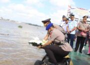 HUT Bhayangkara ke-79: Polda Sumsel Gelar Tabur Bunga di Dermaga Polairud, Hormati Pahlawan Maritim