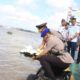 HUT Bhayangkara ke-79: Polda Sumsel Gelar Tabur Bunga di Dermaga Polairud, Hormati Pahlawan Maritim