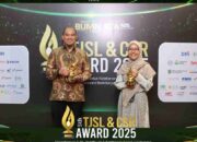 Konsisten Berkontribusi, PT Bukit Asam Tbk Raih Dua Penghargaan Gold di Ajang TJSL & CSR Award 2025