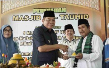 Masjid At-Tauhid Babat Toman Diresmikan Bupati Muba: Momen Haru Penuh Kebanggaan di Awal Tahun Baru Islam 1447 H
