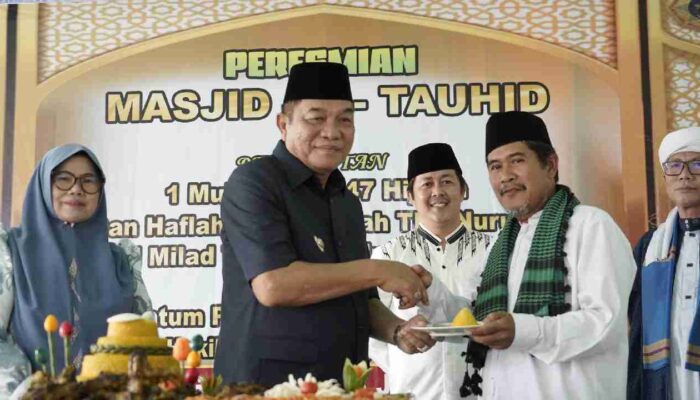 Masjid At-Tauhid Babat Toman Diresmikan Bupati Muba: Momen Haru Penuh Kebanggaan di Awal Tahun Baru Islam 1447 H