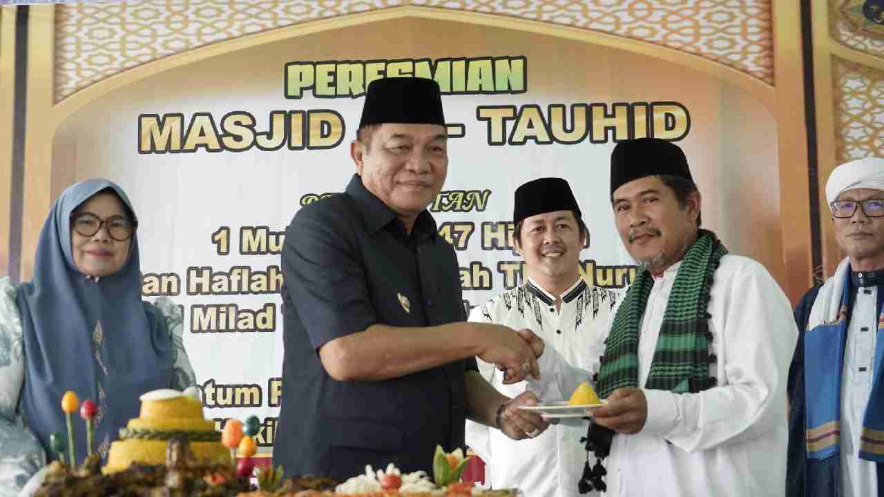 Masjid At-Tauhid Babat Toman Diresmikan Bupati Muba: Momen Haru Penuh Kebanggaan di Awal Tahun Baru Islam 1447 H