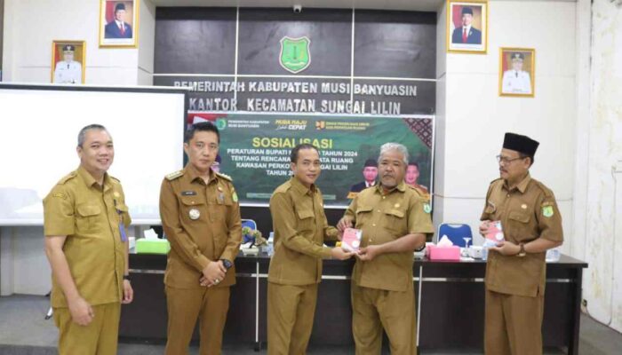 Muba Resmikan RDTR Sungai Lilin 2024-2044, Cetak Biru Kawasan Ekonomi Berbasis Perdagangan dan Jasa Berkelanjutan
