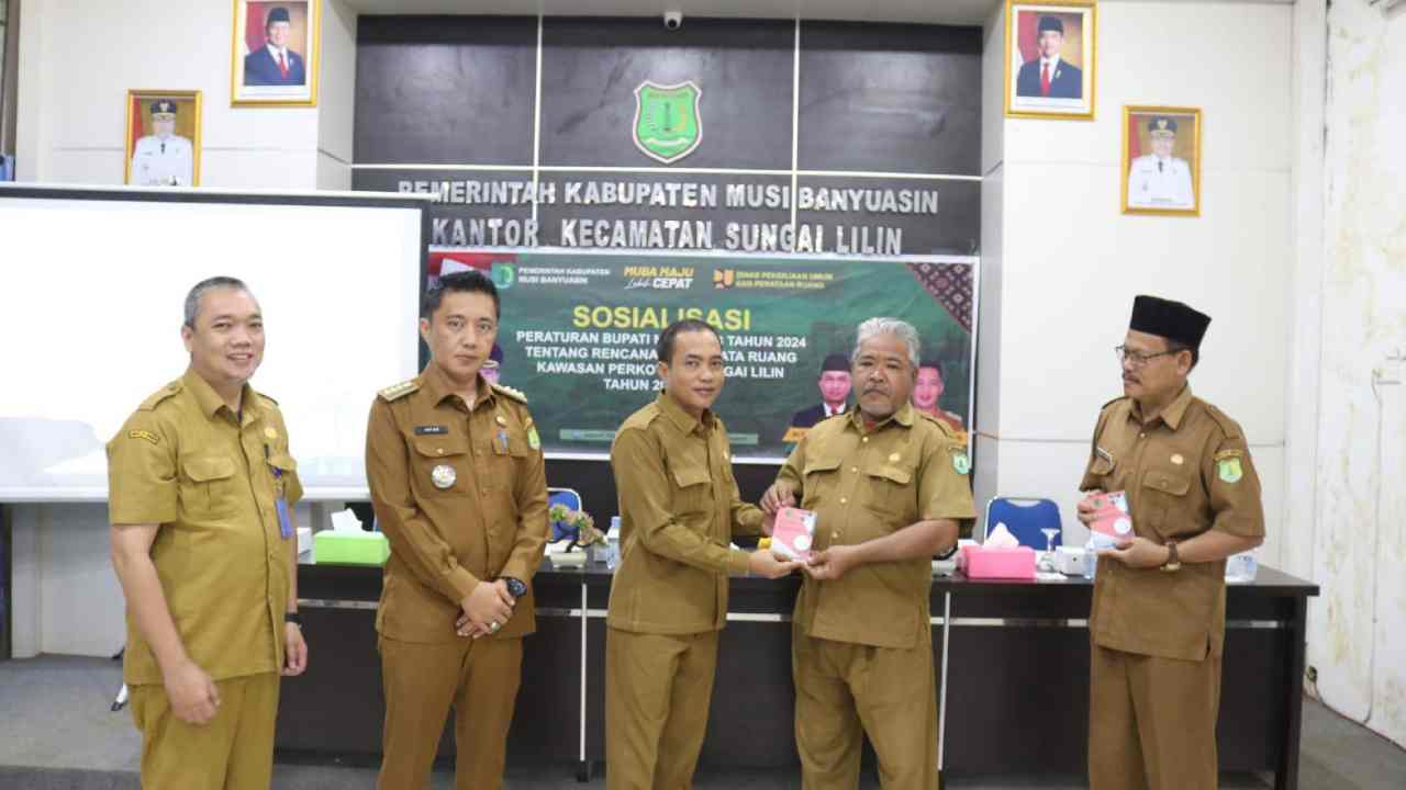 Muba Resmikan RDTR Sungai Lilin 2024-2044, Cetak Biru Kawasan Ekonomi Berbasis Perdagangan dan Jasa Berkelanjutan